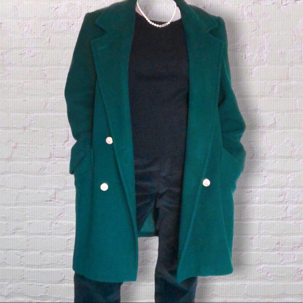 ⭐️Emerald Green Coat⭐️
